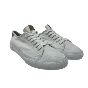 Frye Gia Low Top‎ Lace-Up Leather Lifestyle Sneakers Shoes White Size US 9